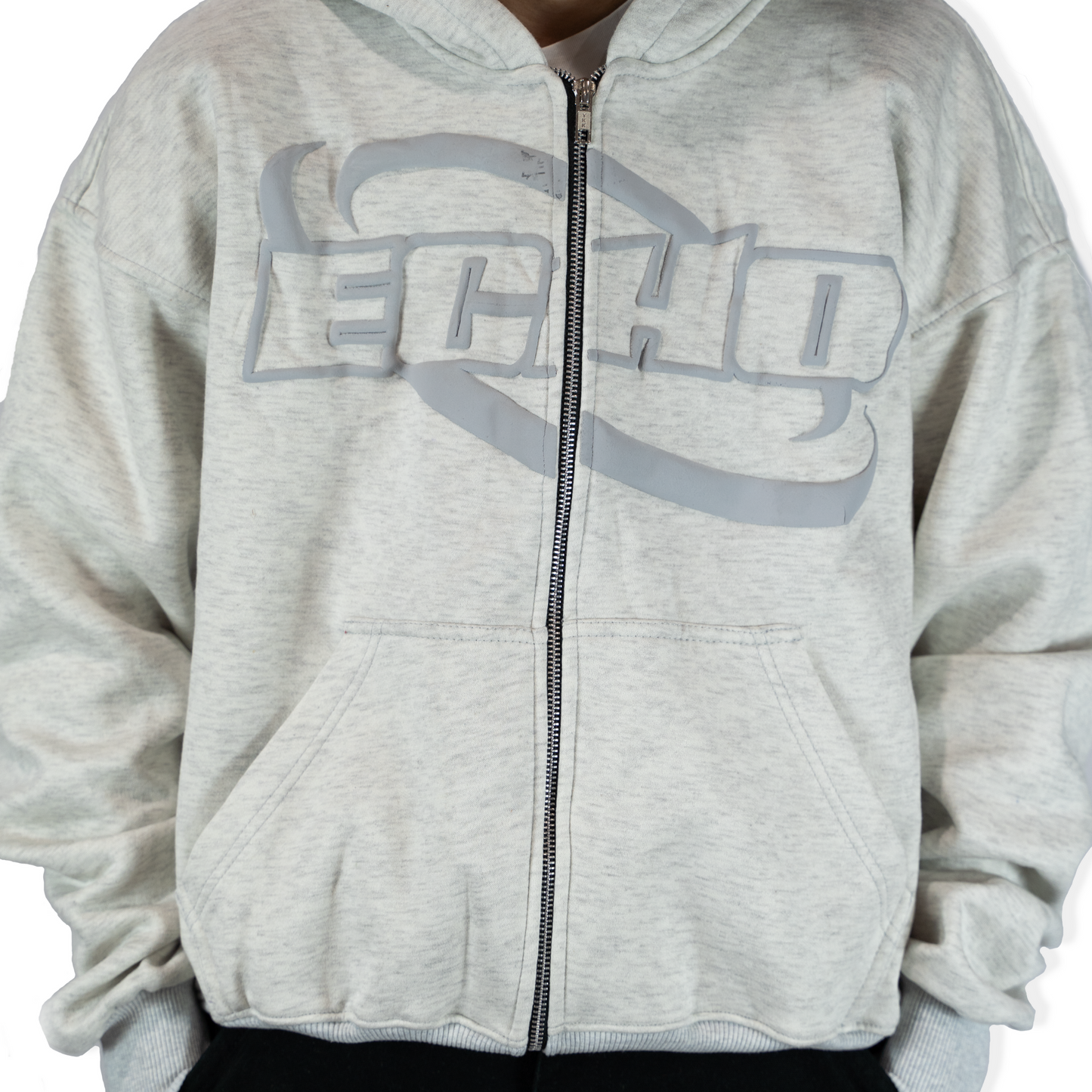 Echo Project 1 Zip Up - Grey
