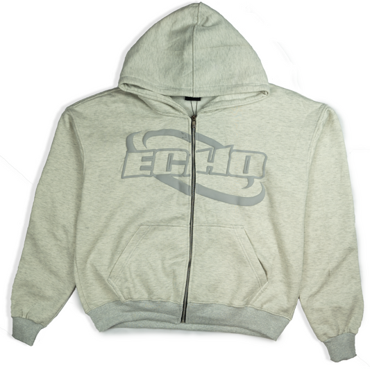 Echo Project 1 Zip Up - Grey