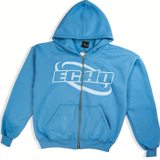 Echo Project 1 Zip Up - Blue